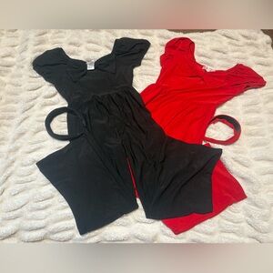 Girls size 7 glittery romper